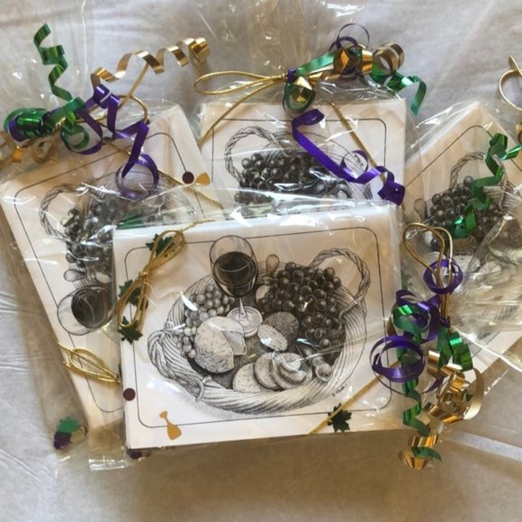 2 Packages of Wine & Cheese Notecards - Picture 2 of 4